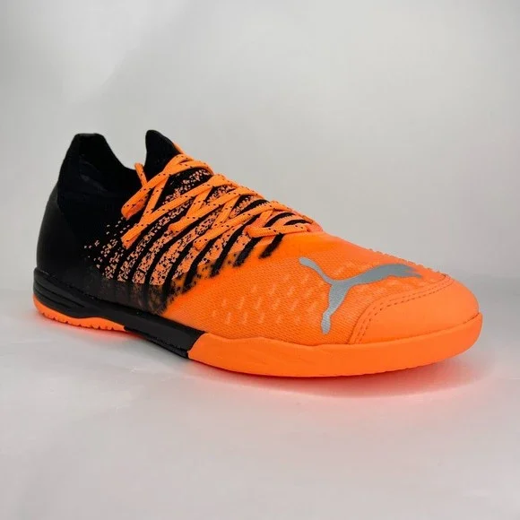 Puma Mens Future 1.3 Pro \'Neon Citrus\' Indoor Soccer Shoes Size 8 106755-01 Puma Future 1.3 Pro Citrus & Black Indoor Soccer Shoes Sz  main image 2